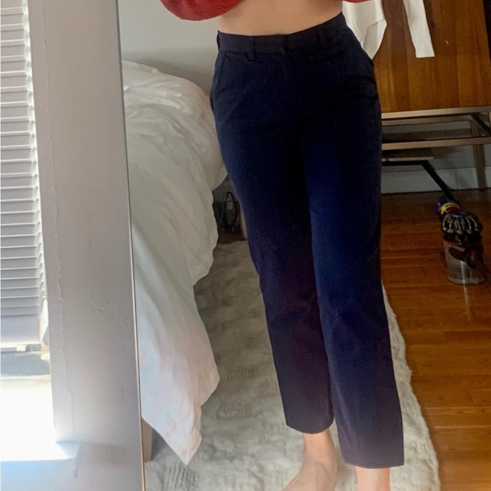 vintage american apparel navy twill pants 25
